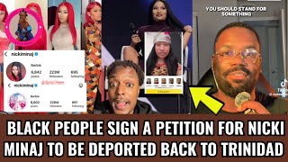 People Demand for Nicki minaj to be deported back to Trinidad after this Happened #america #diaspora