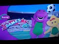 Barney Home Video Music In Let The Games Begin