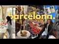 SOLO TRAVEL To BARCELONA Vlog La Sagrada Getting Braids Shopping Tapas More Travel Guide