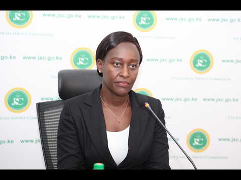 Hon. Charity Chebii Oluoch interview for the position of Judge of The Environment and Land Court.