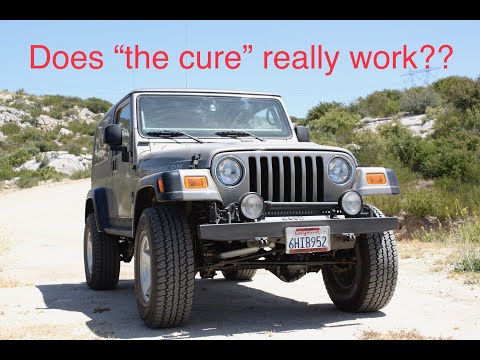 Does "The Cure" really help your jeep steering?