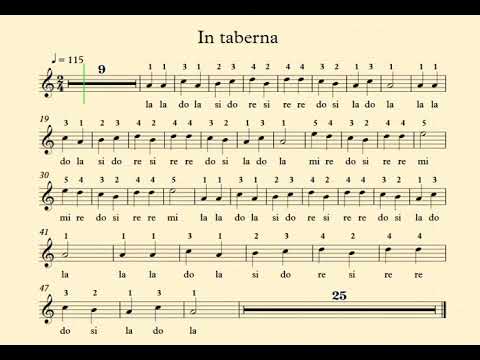 IN TABERNA - Veloce - FREE PDF - Flauto - C instruments score