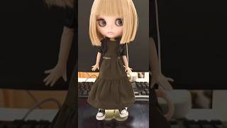 ドールちゃん。靴とジャケットは百均のぬいぐるみのやつ#日記 #vlog