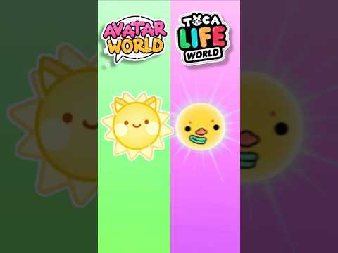 Avatar WORLD VS Toca Boca❤️Who is Better🤔?#tocaboca #avatarworld #avatarworldgame #toca