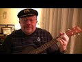 Willard Losinger Performs "The Mermaid" by Shel Silverstein, with Baritone Ukulele Accompaniment
