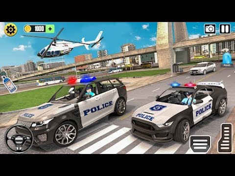 Police Car Chase Simulator 3D Game - Real Cop Cars Driving Simulator 2025 - Android GamePlay