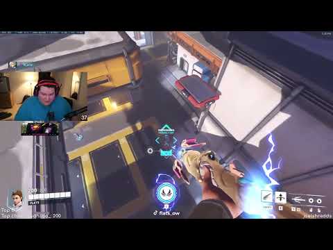 Flats teaches Mercy's new MEGA "Super jump" In Overwatch 2
