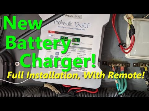 New Battery Charger With Remote! Sea Ray Boat