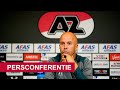 Persconferentie Slot | AZ - Ajax
