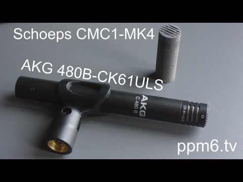 Can an AKG 480B CK61ULS  take down the Schoeps CMC1-MK4? AKG spec monster  v Schoeps special sauce?