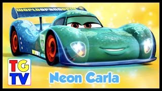 Cars: Fast as Lightning NEON RACING! Neon Carla vs