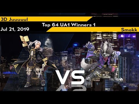 [Smash Ultimate] Defend The North 2019 (Top 64 UA1 Winners 1) - 3D Juuuuul vs Smokk