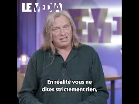 FRANCK LEPAGE   CURE DE DÉSINTOX CONTRE LA LANGUE DE BOIS  « Aujourd'hui, la