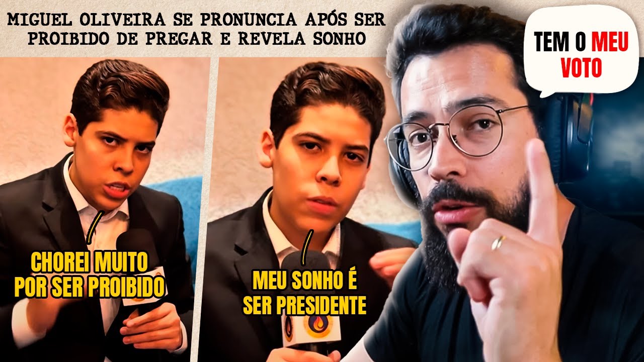 PASTOR MIRIM FALA PELA PRIMEIRA VEZ APÓS SER PROIBIDO