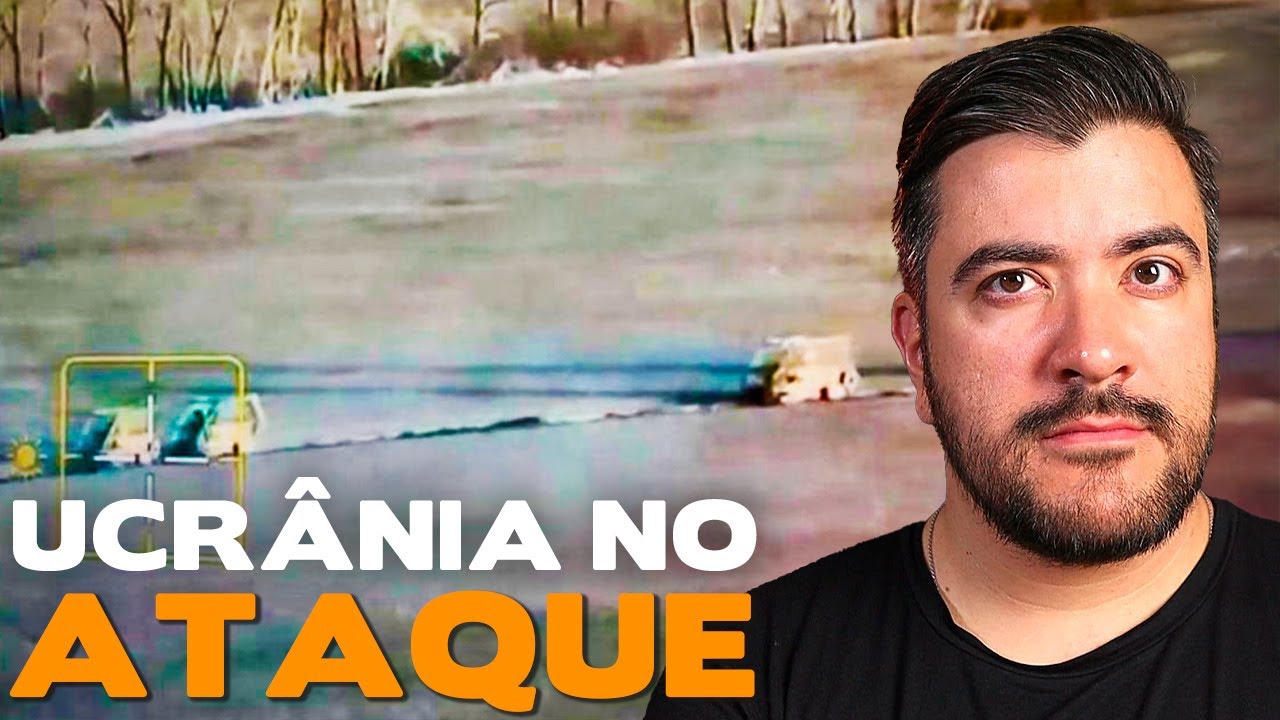 UCRÂNIA lança NOVA OFENSIVA no setor de KURSK