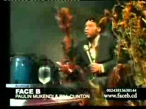 Paulin Mukendi dans: FACE B avec Bill clinton KALONJI