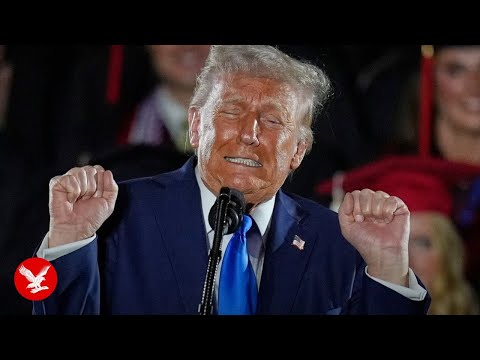 Internet feasts on Trump’s impression of weightlifter