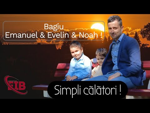 Emanuel & Evelin & Noah Bagiu - Simpli călători ! 2025 (cover)