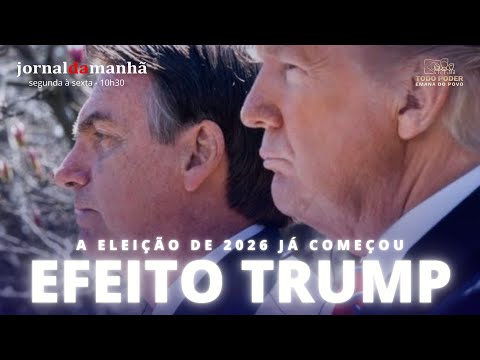 EFEITO TRUMP: BOLSONARO MUDA O TOM -  DIA 24/01/25