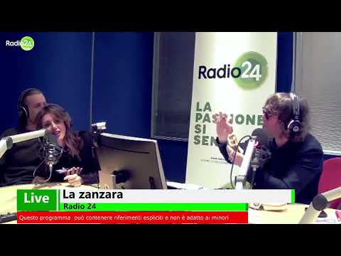 Cruciani mangia un hamburger davanti a Daniela Martani - La Zanzara 18.1.2023
