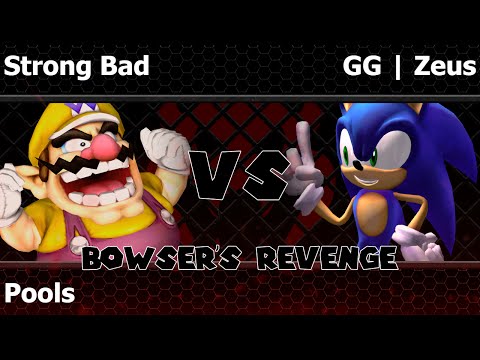 BR 20 PM - Strong Bad (Wario, MK) vs GG | Zeus (Sonic, Ganon) - Pools