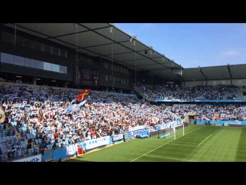 MFF-hymnen acapella mot Sundsvall 25 Juli 2015