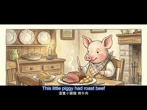 2_10 この子豚は市場に行った 諸手を挙げて (2_10 This little piggy went to market伸手諸不見)