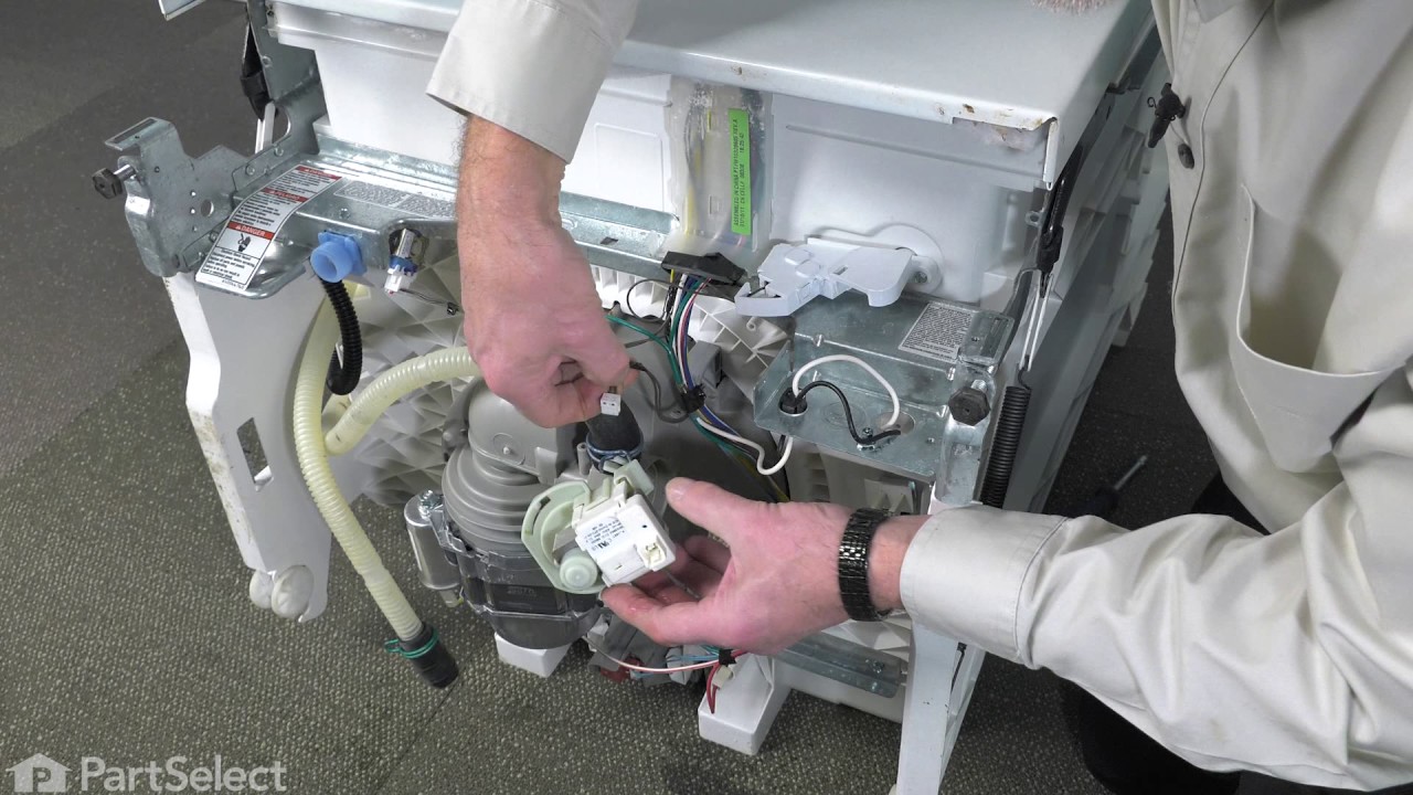 Replacing your Whirlpool Dishwasher Dishwasher Drain Pump