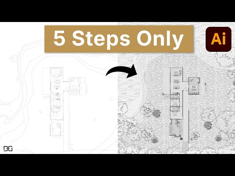 Floor Plan in Illustrator | Step-by-Step Architecture Workflow