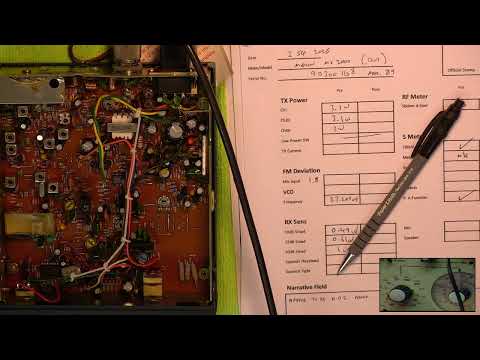 Maxon MX2000 PR27GB CEPT FM CB radio - NOS service alignment