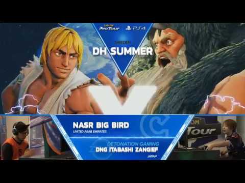 SFV: NASR Big Bird vs DNG Itabashi Zangief - Dreamhack Summer 2017 Top 8 - CPT 2017