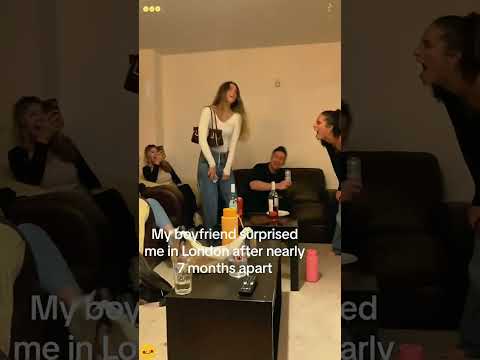 Long distance relationship surprise meeting#surprise #boyandgirl #longdistance #love #bf