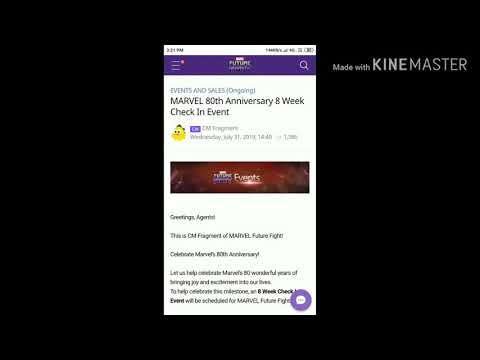 MARVEL 80th Anniversary 8 Week Check In Event #Marvel future fight