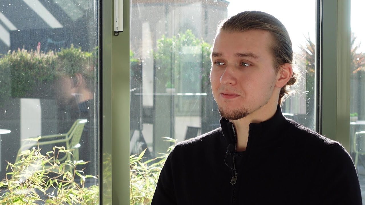 Dominik from Poland, studying BSc Computer Science