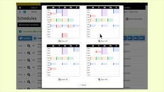mySchedule Builder