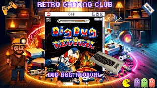 Dig Dug Revival (C64) – Arcade Classic Reborn | Commodore 64 | Review & Gameplay