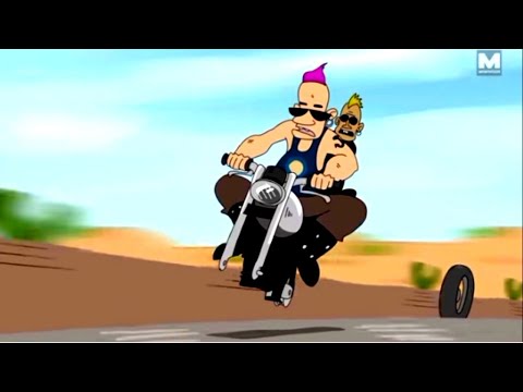 pocong Rider fanny cartoon horor video 🏍️