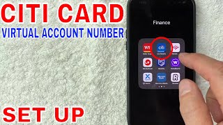✅ How To Set Up Citi Card Virtual Account Number 🔴
