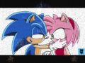 sonic x amy kiss 