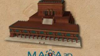 preview picture of video 'Maya-3D.com | Chichen Itza - Temple of Warriors'