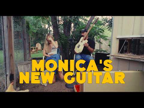 Mega Mule Bus Tour - Monica's New Guitar Preview