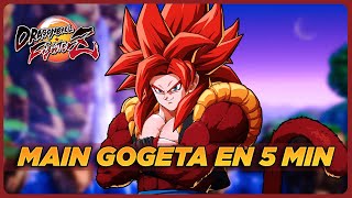 DBFZ GUÍA - APRENDE COMO USAR A GOGETA SSJ4 - Dragon ball fighterz tutorial