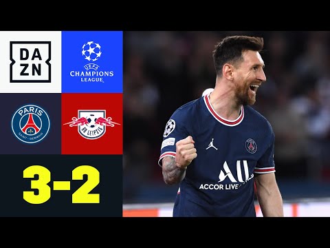 Zweimal Spiel gedreht, RB geht in Paris leer aus: Paris - Leipzig 3:2 | UEFA Champions League | DAZN