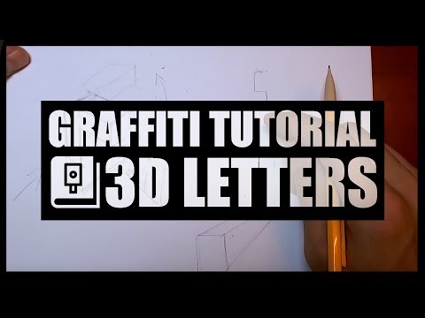 HOW TO DO 3D LETTERS? | Graffiti Tutorial | Nibs | Blackbookology