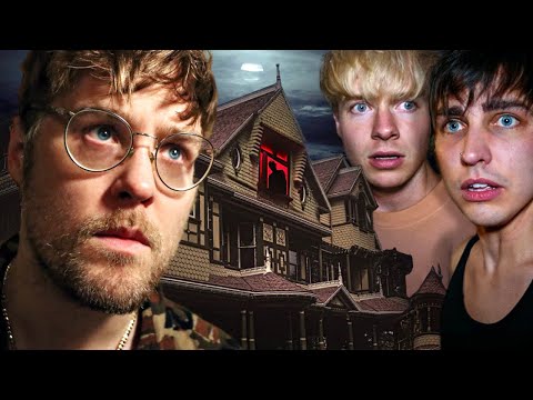 Overnight in the HAUNTED Winchester House (w/ Sam & Colby)