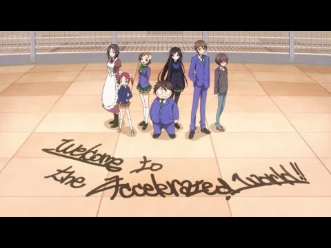 Accel World OP Full /『May'n - Chase the world』/【AMV Lyrics】
