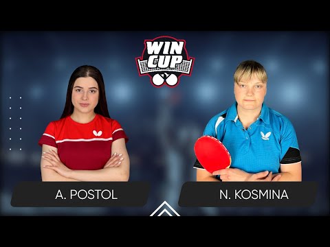 09:30 Anastasiia Postol - Natalia Kosmina 13.12.2024 WINCUP Women Master. TABLE 1