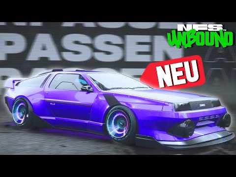 DMC DELOREAN TUNING! - NEED FOR SPEED UNBOUND VOL.3 PREVIEW!
