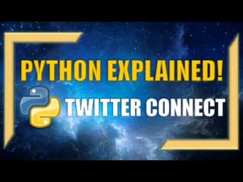 Connecting To Twitter Using Python L Python To Twitter