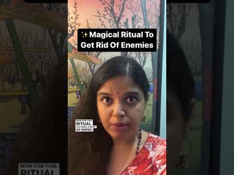 Magical Ritual To Get Rid Of Enemies | Powerful